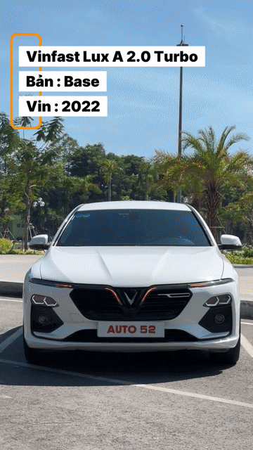 VinFast Lux A Base 2022 Trắng 60000 km. Mua bán Ô tô tại Thành phố Quảng Ngãi Quảng Ngãi được đăng bởi Trần Minh Thông hình 1