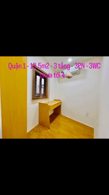 Mua bán Nhà ở Quận 1 Tp Hồ Chí Minh diện tích 18.5 m² giá 3,95 tỷ