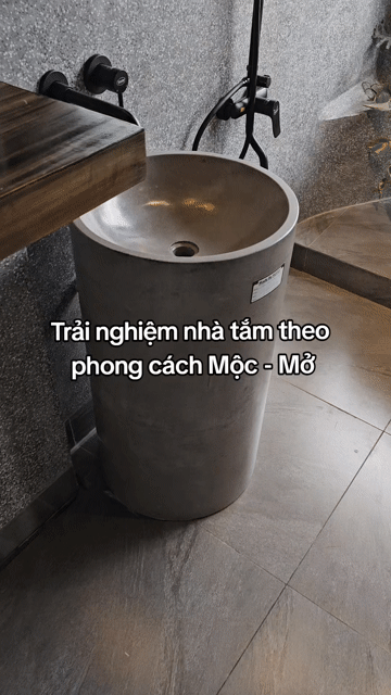 Lavabo bằng đá mài nguyên khối kết hợp bồn tắm. Mua bán Thiết bị vệ sinh, nhà tắm tại Thành phố Thủ Đức Tp Hồ Chí Minh được đăng bởi Nội Thất Tân Cổ Điển hình 1