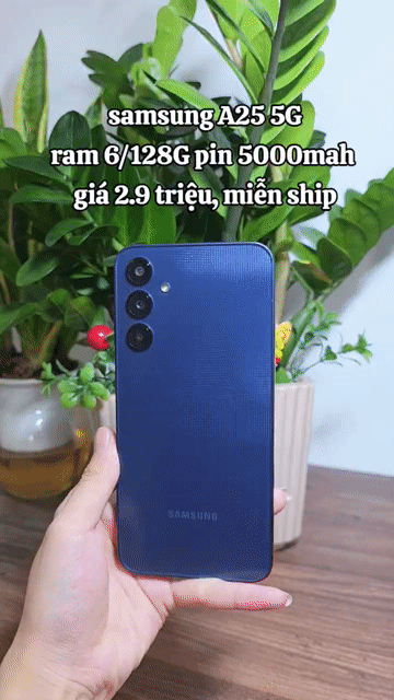 Samsung Galaxy A25 5G 128GB Xanh đậm màn zin mượt. Mua bán Điện thoại tại Quận Hà Đông Hà Nội được đăng bởi Shop Điện Thoại Cũ Zin hình 1