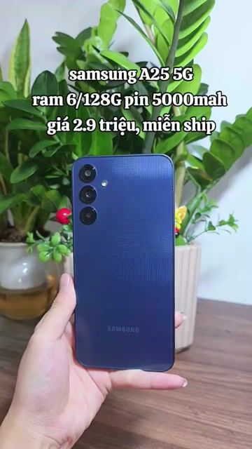 Samsung Galaxy A25 5G 128GB Xanh đậm màn zin mượt. Mua bán Điện thoại tại Quận Hà Đông Hà Nội được đăng bởi Shop Điện Thoại Cũ Zin hình 1