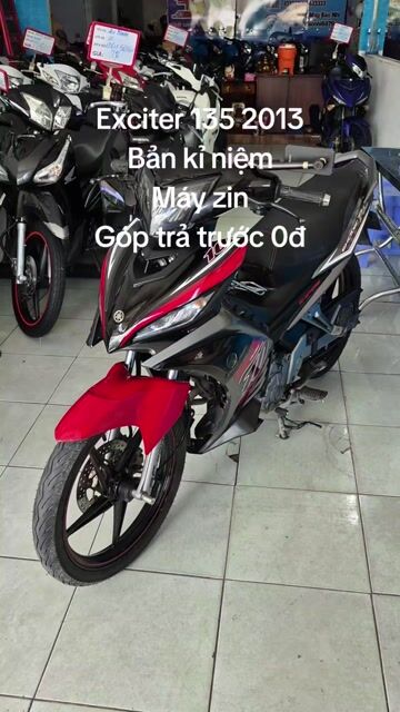 Exciter 135 2013 BS65 Máy zin bản kỉ niệm có góp. Mua bán Xe máy tại Quận Bình Thuỷ Cần Thơ được đăng bởi Xe Máy Bảo Nhi hình 1