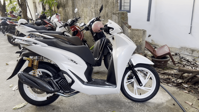 Honda SH 2026 Trắng Vài trăm km. Mua bán Xe máy tại Quận Sơn Trà Đà Nẵng được đăng bởi tiến đạt hình 1