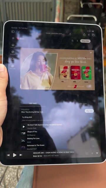 Apple iPad Air 6 M2 11 inch 128GB Bạc. Mua bán Máy tính bảng tại Quận 3 Tp Hồ Chí Minh được đăng bởi Vũ Bùng Binh  hình 1