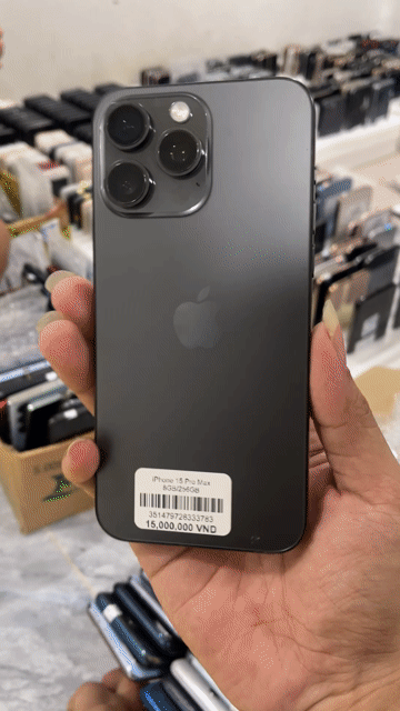 Apple iPhone 15 Pro Max 256GB Xám. Mua bán Điện thoại tại Quận 4 Tp Hồ Chí Minh được đăng bởi Quốc Đạt 888 hình 1