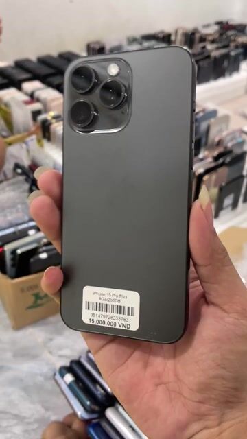 Apple iPhone 15 Pro Max 256GB Xám. Mua bán Điện thoại tại Quận 4 Tp Hồ Chí Minh được đăng bởi Quốc Đạt 888 hình 1