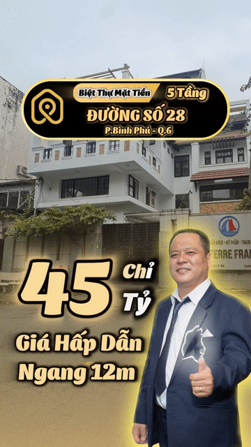 Mua bán Nhà ở Quận 6 Tp Hồ Chí Minh diện tích 216 m² giá 45 tỷ