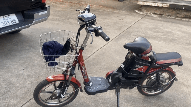 Xe đạp điện Honda Đỏ 20-25km/sạc. Mua bán Xe đạp tại Quận Hải Châu Đà Nẵng được đăng bởi Huỳnh Đình Hải hình 1