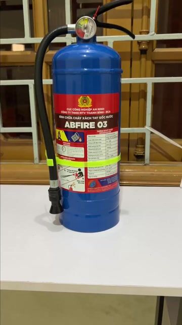 Bình chữa cháy ABFIRE 3 lít - Bộ Công An. Mua bán Đồ chuyên dụng, Giống nuôi trồng tại Quận Đống Đa Hà Nội được đăng bởi Hoàng Lê Minh hình 1