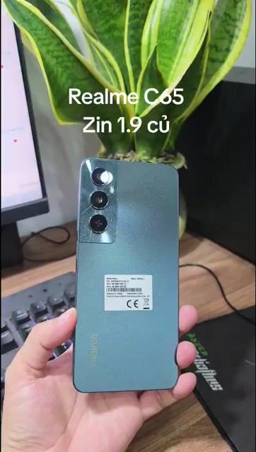 Realme C65 128GB pin 5000mah máy zin đẹp. Mua bán Điện thoại tại Quận Hà Đông Hà Nội được đăng bởi Shop Điện Thoại Cũ Zin hình 1