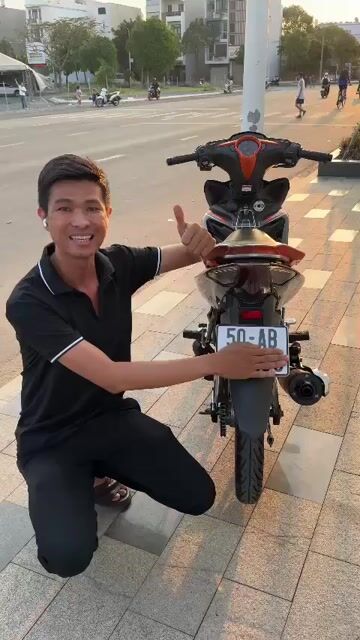 Yamaha Exciter 1S9A 2016 Đen Đỏ. Mua bán Xe máy tại Quận 12 Tp Hồ Chí Minh được đăng bởi Hậu Dương hình 1