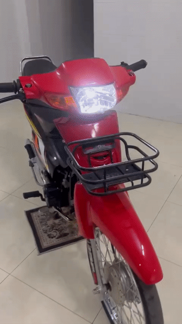 Honda Wave 110 Đỏ đã tân trang. Mua bán Xe máy tại Huyện Xuân Lộc Đồng Nai được đăng bởi Nguyên Anh hình 1