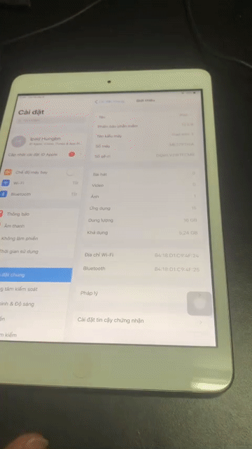 Apple iPad mini 2 Wifi 16GB. Mua bán Máy tính bảng tại Quận Thanh Xuân Hà Nội được đăng bởi Hưng hình 1