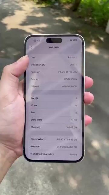 iPhone 14 Pro Max 128GB Trắng. Mua bán Điện thoại tại Thành phố Bắc Ninh Bắc Ninh được đăng bởi Xuân Biển hình 1