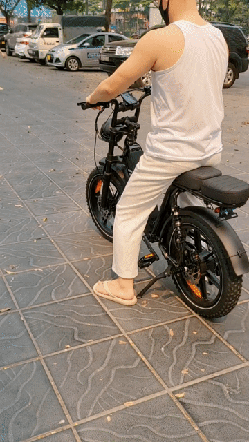 Xe đạp trợ lực điện R7 Đen. Mua bán Xe đạp tại Quận Thanh Xuân Hà Nội được đăng bởi HOÀNG hình 1