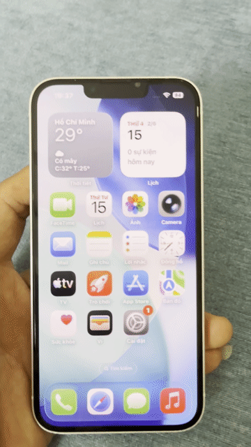 Apple iPhone 13 128GB Trắng Mỹ 98%. Mua bán Điện thoại tại Quận Tân Phú Tp Hồ Chí Minh được đăng bởi Hoang Anh hình 1