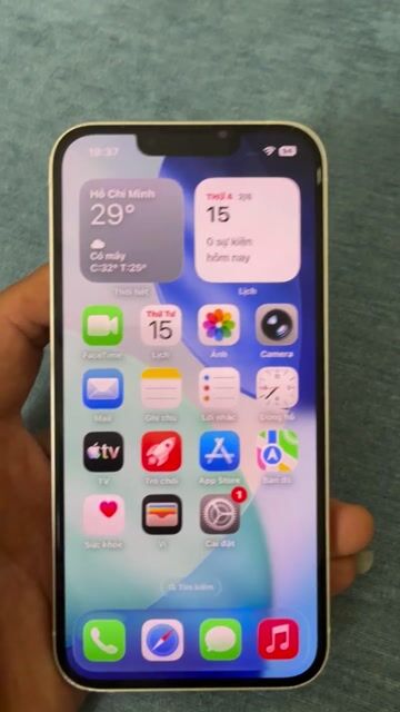 Apple iPhone 13 128GB Trắng Mỹ 98%. Mua bán Điện thoại tại Quận Tân Phú Tp Hồ Chí Minh được đăng bởi Hoang Anh hình 1