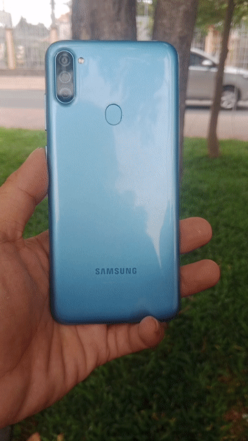 Samsung Galaxy A11 Xanh. Mua bán Điện thoại tại Huyện Củ Chi Tp Hồ Chí Minh được đăng bởi Lê Nhựt    có gì bán đó hình 1