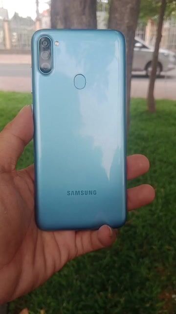 Samsung Galaxy A11 Xanh. Mua bán Điện thoại tại Huyện Củ Chi Tp Hồ Chí Minh được đăng bởi Lê Nhựt    có gì bán đó hình 1