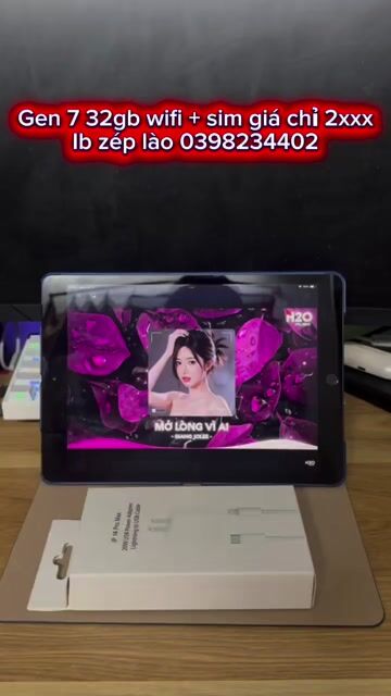 Apple iPad Gen 7 32GB wifi + sim. Mua bán Máy tính bảng tại Quận Hoàng Mai Hà Nội được đăng bởi Văn Hiếu hình 1