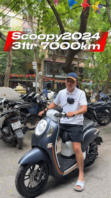 Honda Scoopy 2024 thật sự là Mới. Mua bán Xe máy tại Quận Ba Đình Hà Nội được đăng bởi Xe Máy Nam Thi hình 1