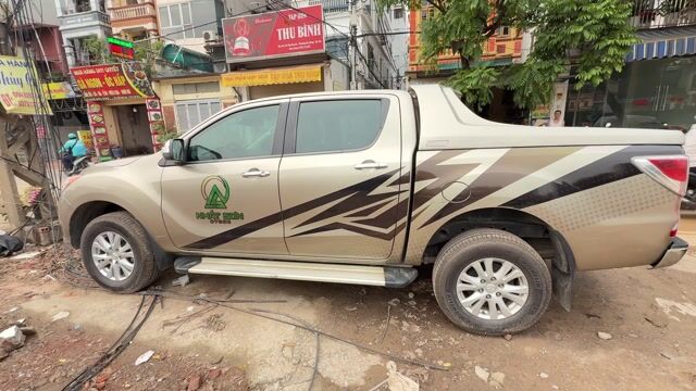 Mazda BT50 Vàng cát. Mua bán Ô tô tại Quận Hà Đông Hà Nội được đăng bởi Vũ quang dũng hình 1