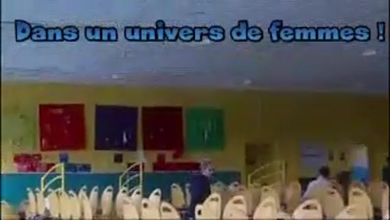 L'homme au balai magique