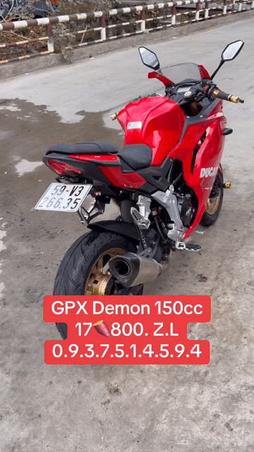 Moto GPX Demon bstp. Mua bán Xe máy tại Quận Bình Tân Tp Hồ Chí Minh được đăng bởi Nguyễn Trần Khắc Trường hình 1