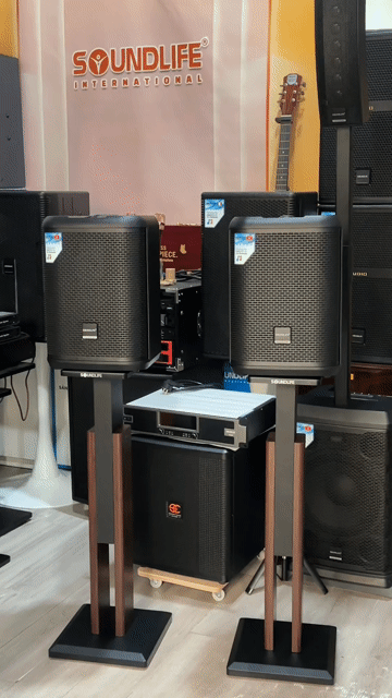 Loa karaoke xách tay SOUNDLIFE S-801PRO Đen 1000W. Mua bán Tivi, Âm thanh tại Quận Long Biên Hà Nội được đăng bởi SOUNDLIFE ÂM THANH CHÍNH HÃNG CAO CẤP hình 1