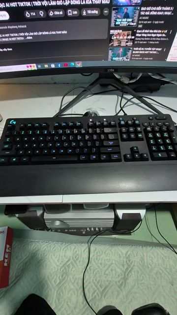 Bàn phím Logitech G213 Đen USB. Mua bán Phụ kiện (Màn hình, Chuột...) tại Huyện Châu Thành Bến Tre được đăng bởi Thanh lý Tốc Hành hình 1