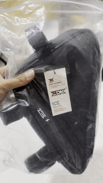 Túi treo khung xe đạp ZDK Đen. Mua bán Đồ thể thao, Dã ngoại tại Huyện Thanh Trì Hà Nội được đăng bởi lykan tran hình 1