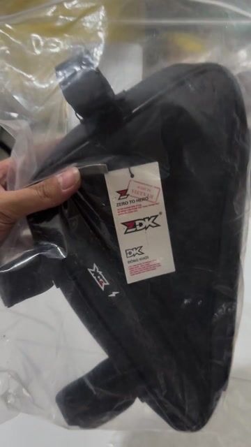 Túi treo khung xe đạp ZDK Đen. Mua bán Đồ thể thao, Dã ngoại tại Huyện Thanh Trì Hà Nội được đăng bởi lykan tran hình 1