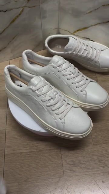 Thanh lý giày thể thao ZARA Da bê Trắng. Mua bán Giày dép tại Quận Hoàng Mai Hà Nội được đăng bởi Giày dép VN xuất khẩu chính hãng giá rẻ  hình 1