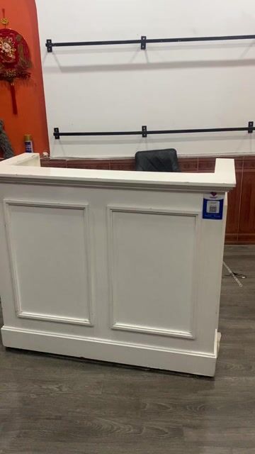 Quầy tính tiền Gỗ Trắng 1m2x600mmx1m4. Mua bán Đồ chuyên dụng, Giống nuôi trồng tại Quận Cẩm Lệ Đà Nẵng được đăng bởi Hduy Nguyen hình 1
