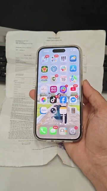 Apple iPhone 15 Pro 256GB Trắng 99%. Mua bán Điện thoại tại Thành phố Biên Hòa Đồng Nai được đăng bởi Hảo Hảo hình 1