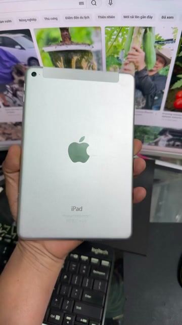 iPad Mini 4 128GB WiFi 4G Màu Bạc. Mua bán Máy tính bảng tại Quận Bình Thạnh Tp Hồ Chí Minh được đăng bởi nguyễn thanh tâm hình 1
