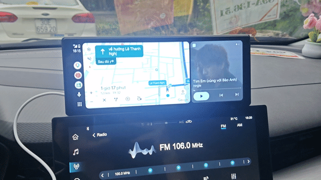Màn hình ô tô Cronus 10.26 Android Auto Carplay. Mua bán Phụ tùng xe tại Quận Hoàng Mai Hà Nội được đăng bởi Dương Ninh hình 1