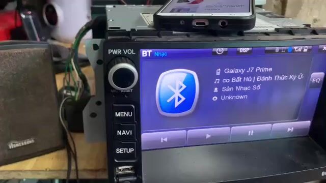 Đầu DVD ô tô Bluetooth. Mua bán Tivi, Âm thanh tại Thành phố Nam Định Nam Định được đăng bởi Tiến Trần hình 1