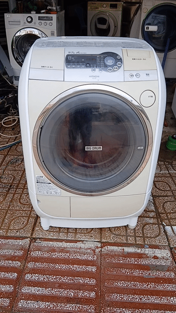 Máy giặt Hitachi 9kg sấy 7kg. Mua bán Máy giặt tại Huyện Thống Nhất Đồng Nai được đăng bởi Long hình 1