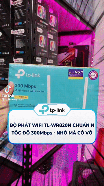 Bộ định tuyến Wi-Fi TP-Link TL-WR820N. Mua bán Phụ kiện (Màn hình, Chuột...) tại Thành phố Vinh Nghệ An được đăng bởi Khánh Linh hình 1