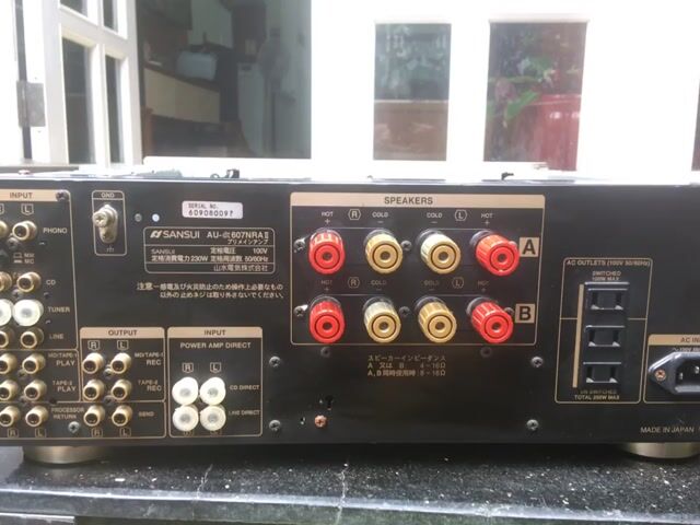 Amply Sansui AU-a607 NRA II Bạc 230W. Mua bán Tivi, Âm thanh tại Quận Tân Phú Tp Hồ Chí Minh được đăng bởi Chỉ may Thanh Thảo hình 1