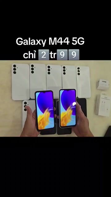 Samsung Galaxy M44 5G 6GB/128GB Trắng, Xanh đen. Mua bán Điện thoại tại Quận Gò Vấp Tp Hồ Chí Minh được đăng bởi ThiênMinhMobile hình 1