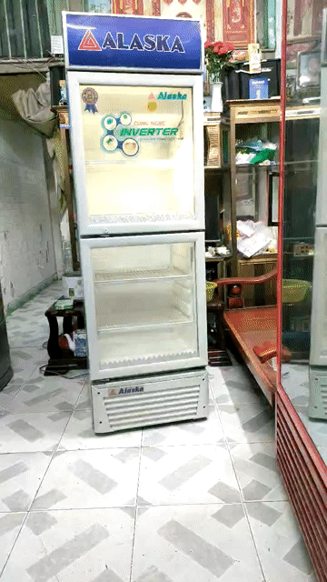 Tủ mát Alaska 400 lít sạch sẽ làm mát nhanh tiết k. Mua bán Tủ lạnh tại Quận 12 Tp Hồ Chí Minh được đăng bởi Hà Trung Hiếu   hình 1