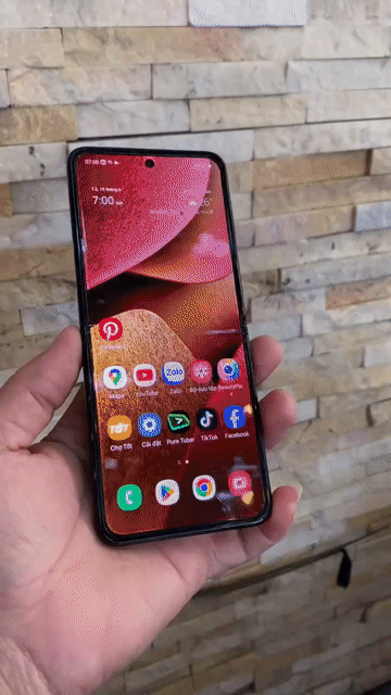 Samsung Z Flip 3 Đen 2 sim Mỹ. Mua bán Điện thoại tại Thành phố Thuận An Bình Dương được đăng bởi Kim Long hình 1
