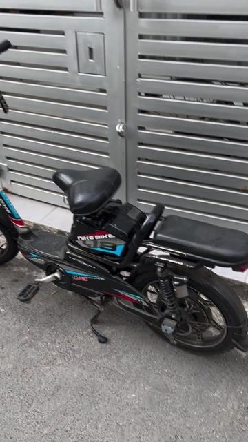 Xe đạp điện Nike Bike Đen. Mua bán Xe điện tại Quận Gò Vấp Tp Hồ Chí Minh được đăng bởi Xe Điện Miền Nam hình 1