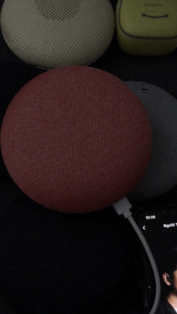 Loa thông minh Google Home Mini Đỏ san hô. Mua bán Tivi, Âm thanh tại Quận Tân Bình Tp Hồ Chí Minh được đăng bởi Phạm Nguyễn hình 1
