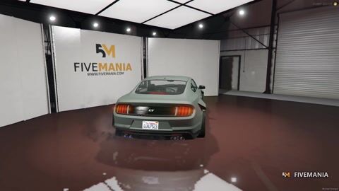 FIVEM Ford Mustang GT | Realistic Sports Car [Badged] Add-On | Working Lights | Custom Wheels | Tuning Parts | Add-On | Optimized | Fivem Ready | High Quality, video preview