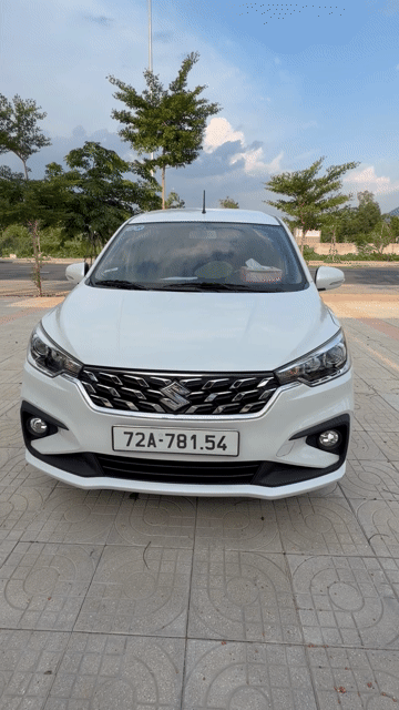 Suzuki Ertiga Hybrid Trắng 7 chỗ. Mua bán Ô tô tại Thị xã Phú Mỹ Bà Rịa - Vũng Tàu được đăng bởi CAO KHÁNH NGÂN hình 1