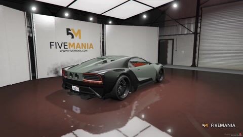 FIVEM Bugatti Chiron | Lore Friendly Hypercar Add-On | Interior & Exterior | Working Lights | Optimized | Add-On | Fivem Ready | High Quality, video preview