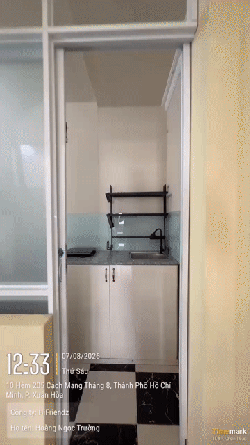 Cho thuê Căn hộ Chung cư Quận 3 Tp Hồ Chí Minh diện tích 40 m² giá 7,5 triệu/tháng